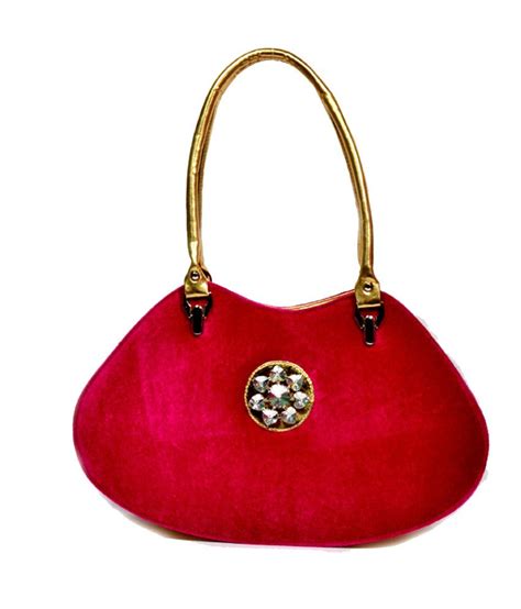 magenta designer bags